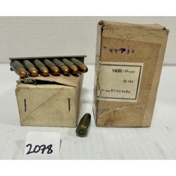 AMMO: 79X 7.62X25 MM TOKAREV - FMJ - ON CLIPS