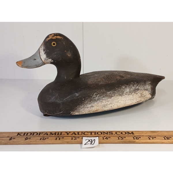 GOLDEN EYED DUCK DECOY W/ WEIGHT