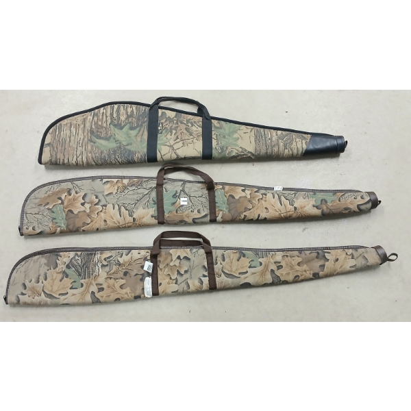LOT OF 3 - SOFT LONG GUN CASES - INCL, BUSHMASTER & ALLEN