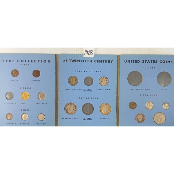 20TH CENT. US COINS BOOKLET