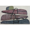 Image 2 : LOT OF 4 - SOFT LEATHER LONG GUN CASES & CANVAS HANDGUN CASE