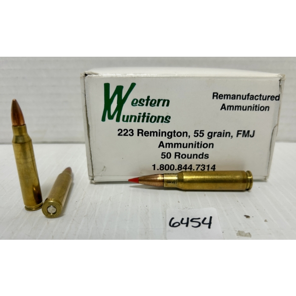 AMMO: 13X .223 REM & 1X .308 WIN