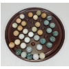 Image 2 : BOMBAY SOLITAIRE GAME W/ MARBLES