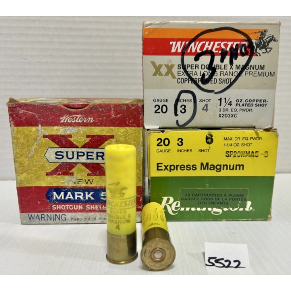 AMMO: 47X 20 GA 3IN MIXED 