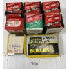 Image 1 : BULLETS: APPROX 350 X .22 CAL- MIXED MFG
