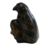 BIRD & FACE FIGURE - SIGNED - STONE