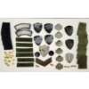 Image 3 : JOB LOT - CDN MILITARY INSIGNIA - INCL BUTTONS, PINS, PATCHES, ETC