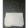 Image 2 : GOLDCO WHITE FLORAL BEADED CLUTCH
