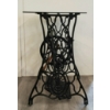 Image 3 : CAST IRON SINGER TREADLE W/ GLASS TABLE TOP