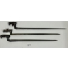 Image 1 : LOT OF 3 - TRIANGULAR SOCKET STYLE BAYONETS
