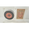 Image 2 : 1960 NHL MONTREAL CANADIENS PHIL GOYETTE HOCKEY CARD & PUCK W/ PLAQUE - SIGNED