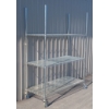 Image 2 : STAINLESS STEEL ROLLING SHELF UNIT
