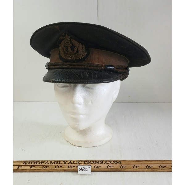 JAPANESE NAVY OFFICER'S VISOR CAP
