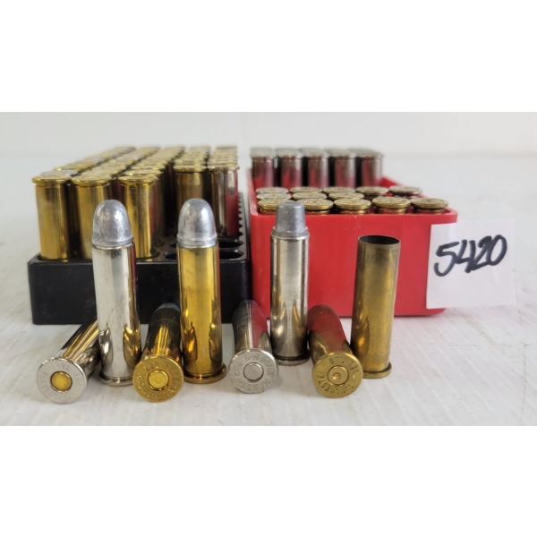AMMO / BRASS: 87X MIXED .357MAG - 15X BRASS ONCE FIRED