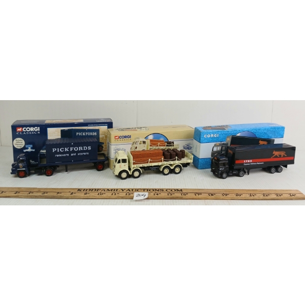 LOT OF 3 - CORGI DIECAST "ROAD TRANSPORT" MODELS - INCL 98307, 97942 & 30501
