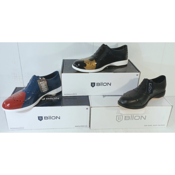 LOT OF 3 - BIION SHOES - FT THE CLASSICS & DC STYLES