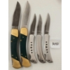 Image 2 : LOT OF 5 - COLONIAL, ELK RIDGE, ROUGH RIDER FOLDING KNIVES 