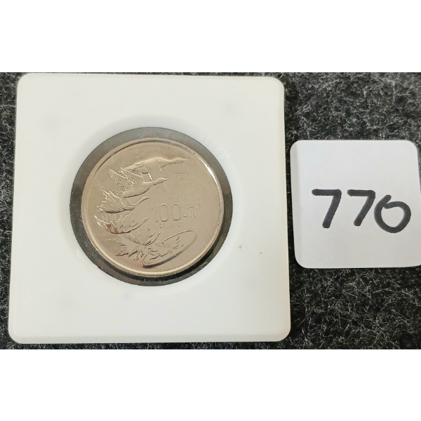 2008 ROYAL CANADIAN MINT (RCM) CENTENNIAL COMMEMORATIVE MEDALLION