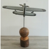 Image 5 : 1950'S WWII ERA GERMAN FIGHTER PLANE FOLK ART
