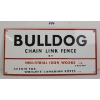 Image 1 : BULLDOG CHAIN LINK FENCE SSP SIGN