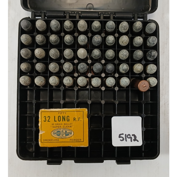 AMMO: 50X DOMINION .32 LONG - RF