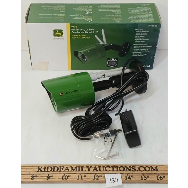 JOHN DEERE WIFI HD SECURITY CAMERA