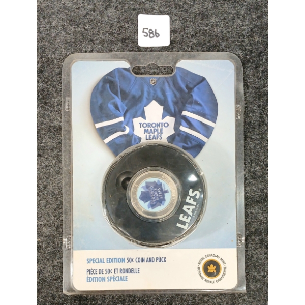 2009 RCM 50 CENT COIN & PUCK - SEALED