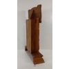 Image 2 : 1915 E. INGRAHAM GINGERBREAD "ATLANTIC" OAK SHELF CLOCK