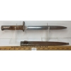 Image 2 : M1893 SPANISH MAUSER BAYONET W/ SCABBARD
