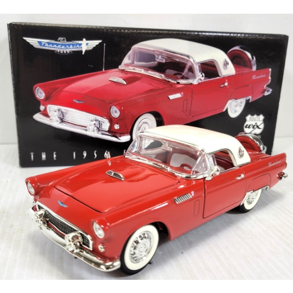 ROUTE WIX COLLECTIBLES 1956 FORD THUNDERBIRD MODEL