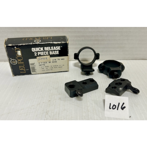 LEUPOLD QUICK RELEASE SCOPE RINGS 