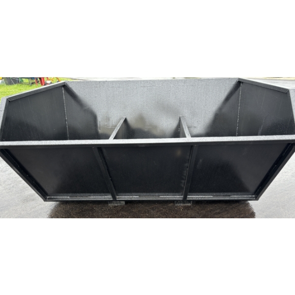DUMPSTER BUCKET - SKID STEER MOUNT - AS NEW - HD CONSTRUCTION