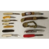 Image 2 : LOT OF 12 - FOLDING KNIVES & POCKET TOOLS
