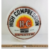 Image 3 : SUPERTEST "HIGH COMPRESSION" GLASS GAS PUMP GLOBE