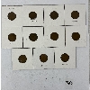 Image 2 : LOT OF 10 - CDN PENNIES - INCL 1953 & 1956, ETC.