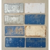 Image 2 : LOT OF 8 - 1951-1982 ONTARIO & ALBERTA LICENSE PLATES