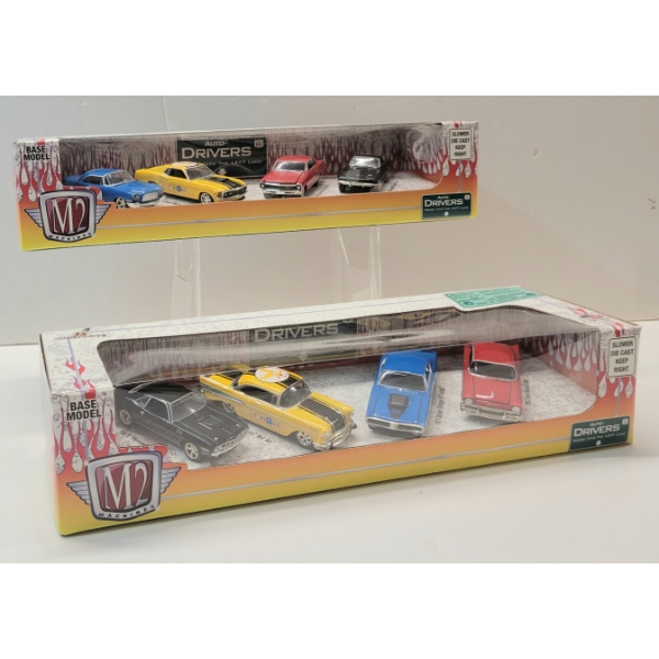 LOT OF 2 - M2 AUTO-DRIVERS DIECAST MODEL SETS