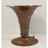 Image 4 : FLEMISH B.P.CO VASE - TRUMMPET STYLE - COPPER - C. EARLY / MID 20TH CENTURY