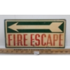 Image 1 : FIRE ESCAPE SST SIGN