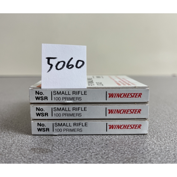 PRIMERS: 300X WINCHESTER SMALL RIFLE - SEALED