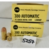 Image 1 : AMMO: 100X REMINGTON .380 ACP 95GR. FMJ 