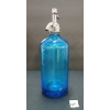 Image 4 : ZARROW BOTTLING CO - COBALT BLUE ACID-ETCHED - 26OZ SELTZER BOTTLE