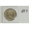 Image 2 : 1953 CDN SILVER DOLLAR COIN