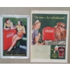 Image 2 : LOT OF 5 - COCA-COLA SST SIGNS, FRAMED XV WINTER OLYMPIC GAMES PINS, ETC