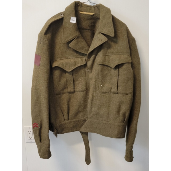 1963 SHIFF & CO FIRST DIVISION BATTLE DRESS JACKET