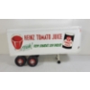 Image 2 : MINNITOY(?) PRESSED STEEL HEINZ TOMATO JUICE TRANSPORT TRAILER 