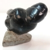 Image 5 : MAN GRABBING FISH BY DAVIDIALUK ALASUA AMITTU (1910 - 1976) - STONE