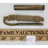 Image 1 : LOT OF 2 - WWI ENFIELD RIFLE NO. 1 MK III BRASS OILER & PULL THRU