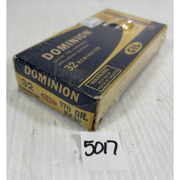 AMMO: 20 X CIL .32 REM - 170 GR