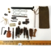 Image 1 : JOB LOT - MISC FIREARM PARTS, SIGHT, TOOLS, CLEANING ACCESSORIES, ETC